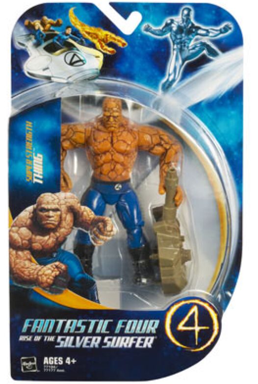 Thing: Super Strength - Hasbro (Fantastic Four: Rise Of The Silver Surfer) action figure collectible [Barcode 653569230441] - Main Image 1