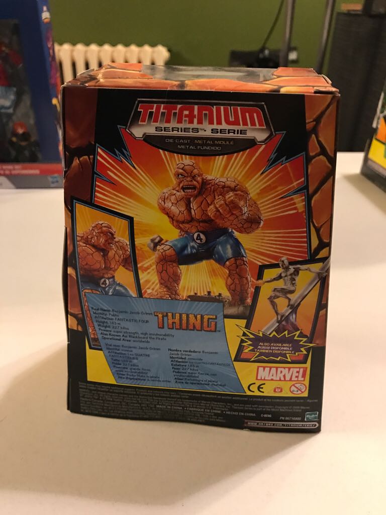 Marvel Legends Titanium Series - Thing  action figure collectible [Barcode 653569230724] - Main Image 2