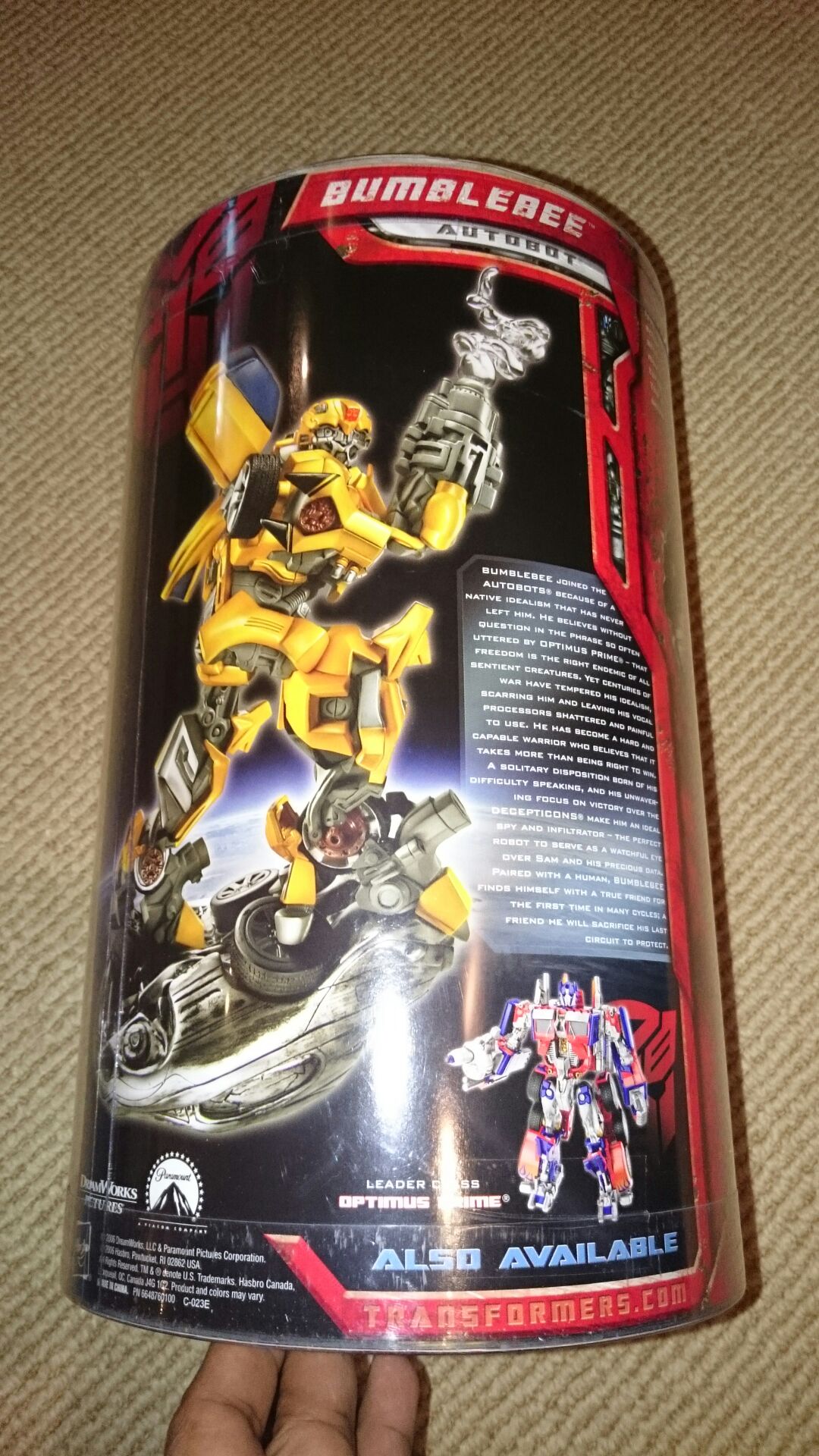 Bumblebee Unleashed - Hasbro (Unleashed ROTF) action figure collectible [Barcode 653569233053] - Main Image 2