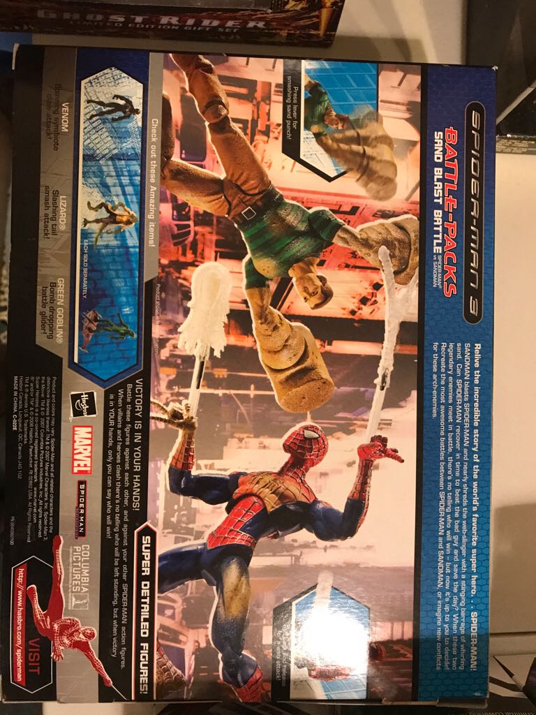 Spider-man 3 Sandman Vs Spider-man Target Exclusive Battle Pack - - Hasbro Marvel Legends (Marvel) action figure collectible [Barcode 653569240167] - Main Image 2