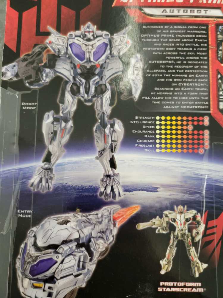 Optimus Prime Protoform Carded - Hasbro (Movie) action figure collectible [Barcode 653569240488] - Main Image 4