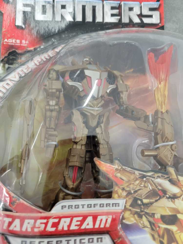 Starscream Protoform 1st Carded - Hasbro (Movie) action figure collectible [Barcode 653569240495] - Main Image 2
