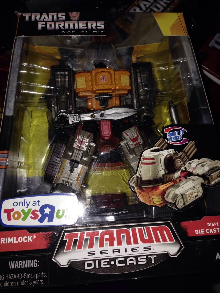 Grimlock: Toys R Us Exclusive - Hasbro (Titanium Figures) action figure collectible [Barcode 653569241300] - Main Image 1