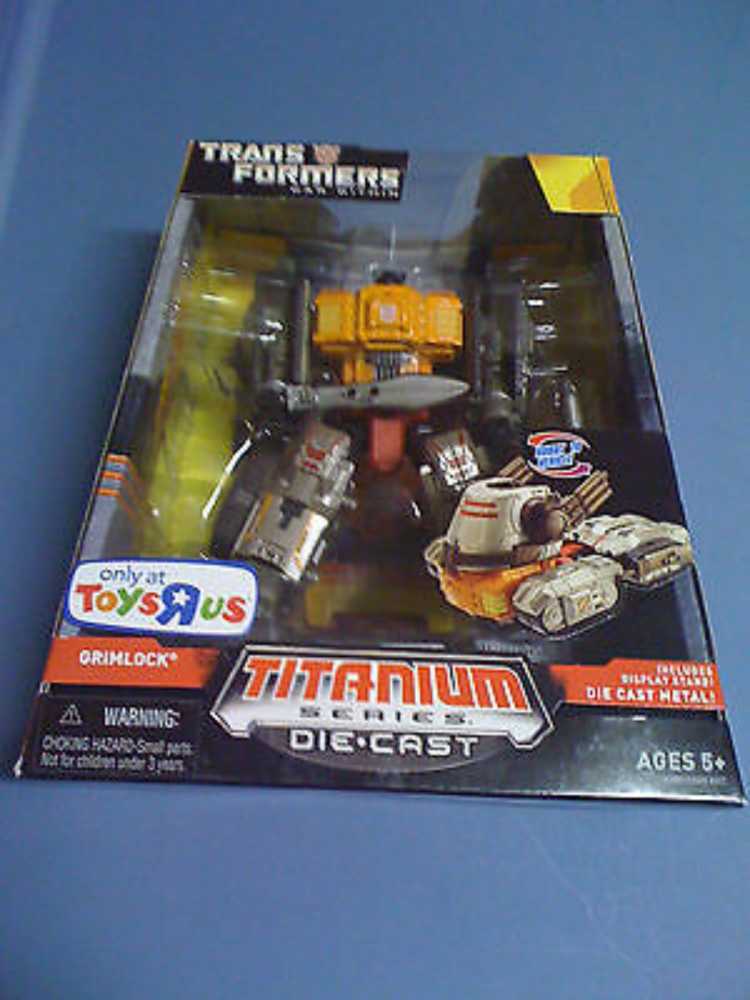 Grimlock: Toys R Us Exclusive - Hasbro (Titanium Figures) action figure collectible [Barcode 653569241300] - Main Image 2