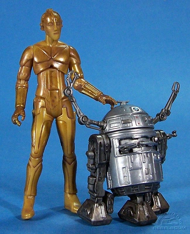 R2-D2 & C-3PO (McQuarrie Concept) - Hasbro (Star Wars) action figure collectible [Barcode 653569248194] - Main Image 4