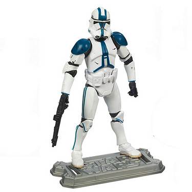 501st Legion Trooper (Episode III) [Normal] - Hasbro (The 30th Anniversary Collection (Saga Legends)) action figure collectible [Barcode 653569248552] - Main Image 2
