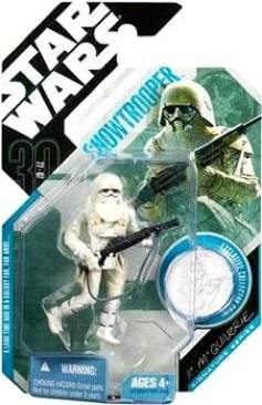 Snowtrooper (McQuarrie Concept) - Hasbro (Collector Coin) action figure collectible [Barcode 653569249542] - Main Image 1