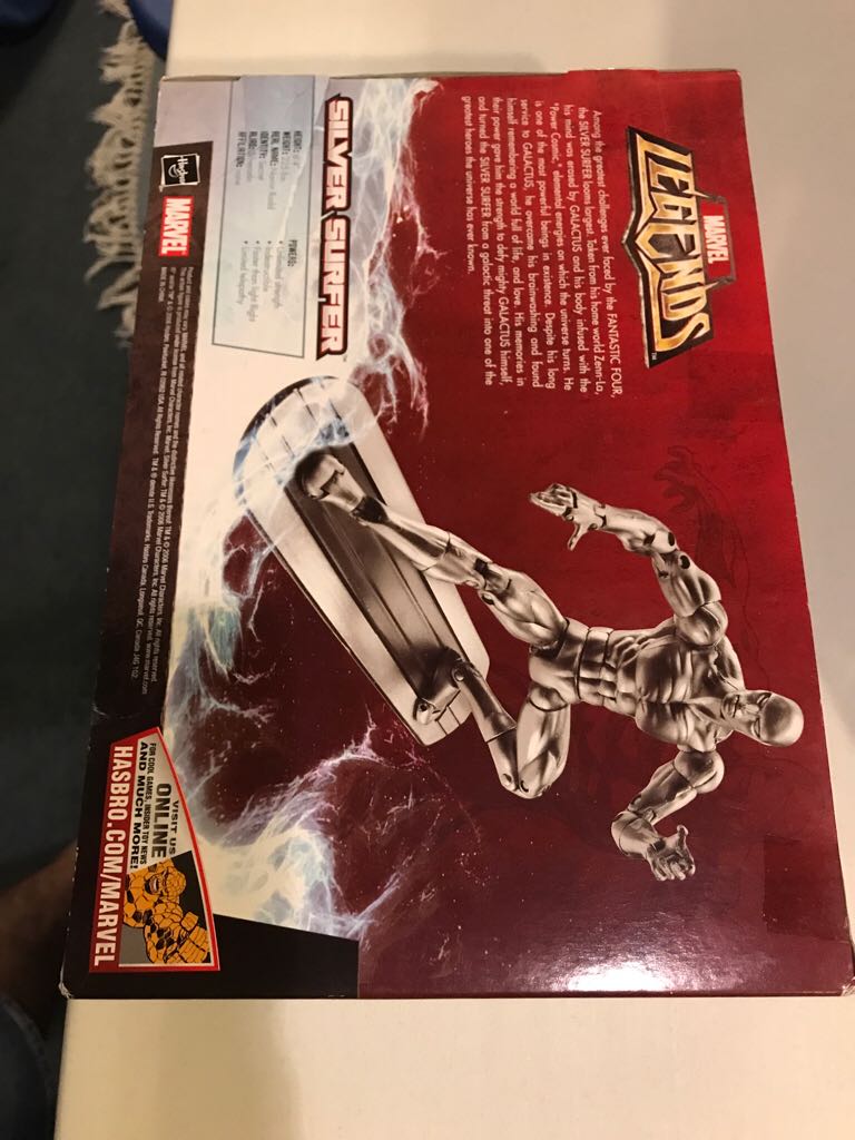Silver Surfer - Hasbro (Marvel Legends) action figure collectible [Barcode 653569250548] - Main Image 2