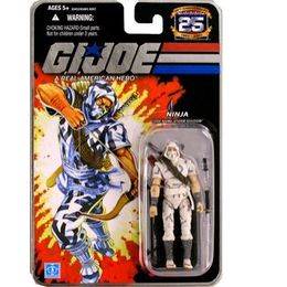 Storm Shadow v22 - Hasbro (G.I. Joe 3 3/4” 25th Anniversary) action figure collectible [Barcode 653569251774] - Main Image 2