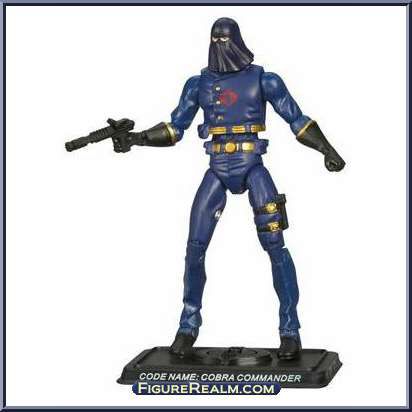 Cobra Commander V34 - Hasbro - G.I. Joe (G.I. Joe 3 3/4” 25th Anniversary) action figure collectible [Barcode 653569251804] - Main Image 2