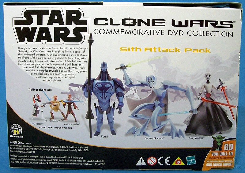 Wizards Of The Coast Star Wars Clone Wars Cmg Starter Set - Hasbro/Wizards Of The Coast (Star Wars - Miniatures) action figure collectible [Barcode 653569253068] - Main Image 2