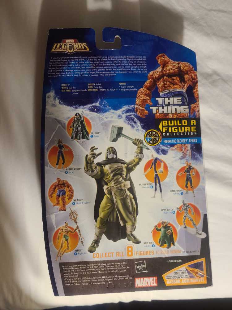 The Thing - Hasbro (Marvel Legends - Ronan The Accuser) action figure collectible [Barcode 653569253235] - Main Image 3