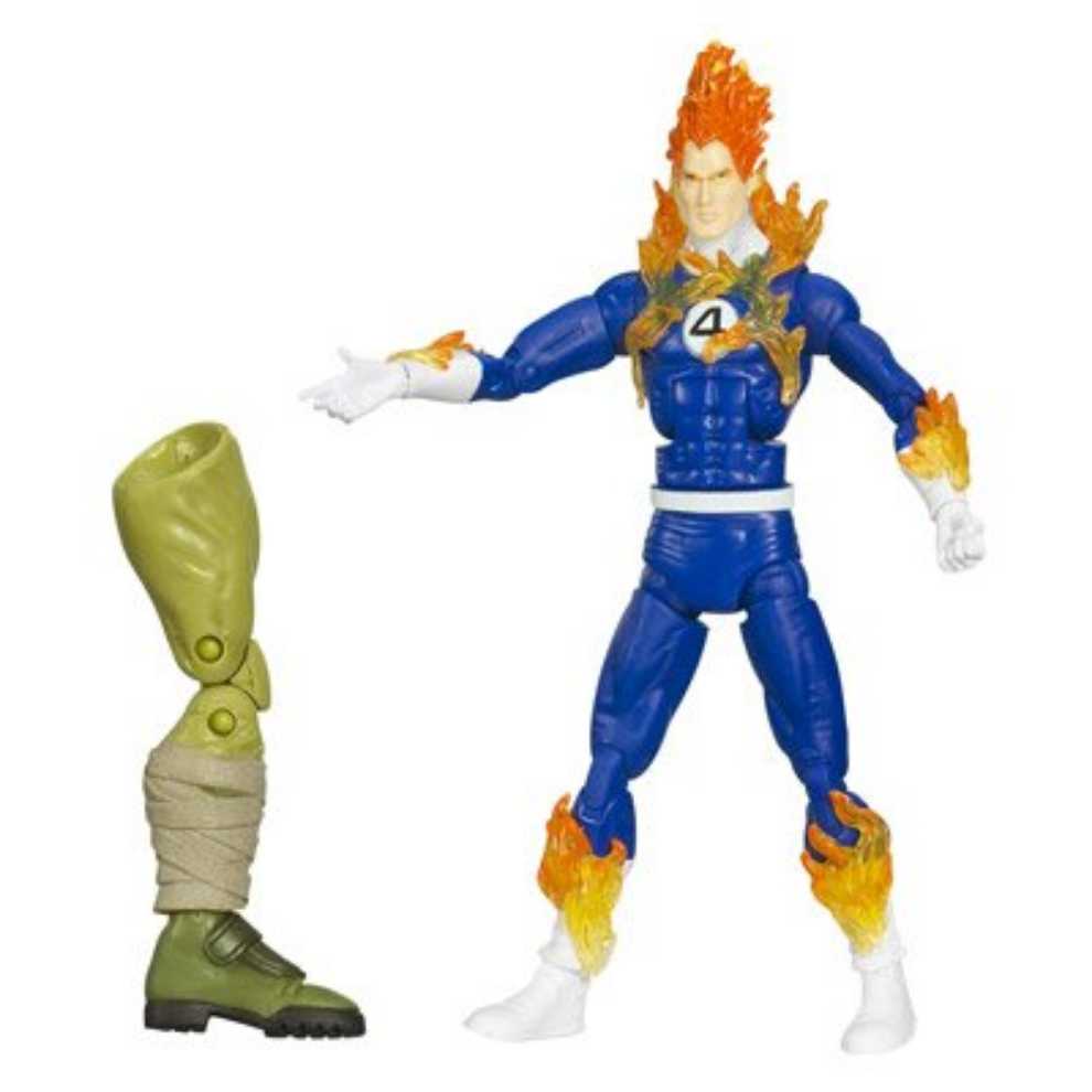 Human Torch - Hasbro (Marvel Legends - Ronan The Accuser) action figure collectible [Barcode 653569253242] - Main Image 4