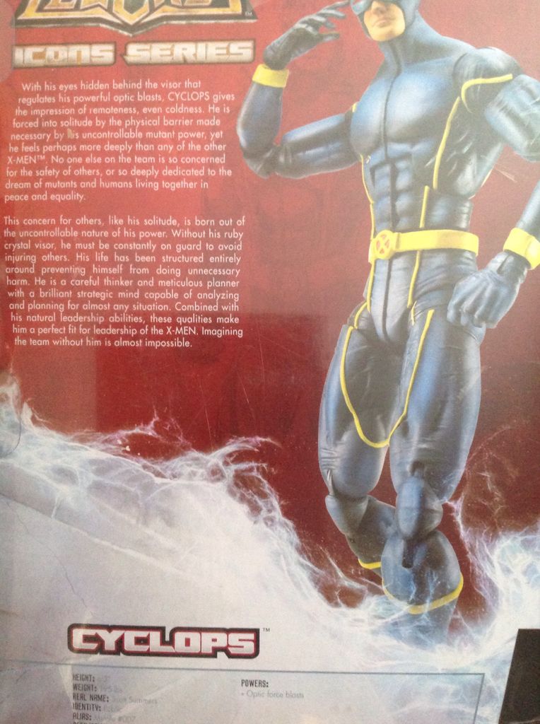 Cyclops - Hasbro (Marvel Legends) action figure collectible [Barcode 653569253525] - Main Image 2