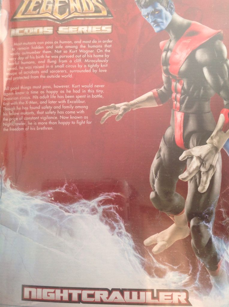 Nightcrawler - Hasbro (Marvel Legends: Icons Series) action figure collectible [Barcode 653569253549] - Main Image 2