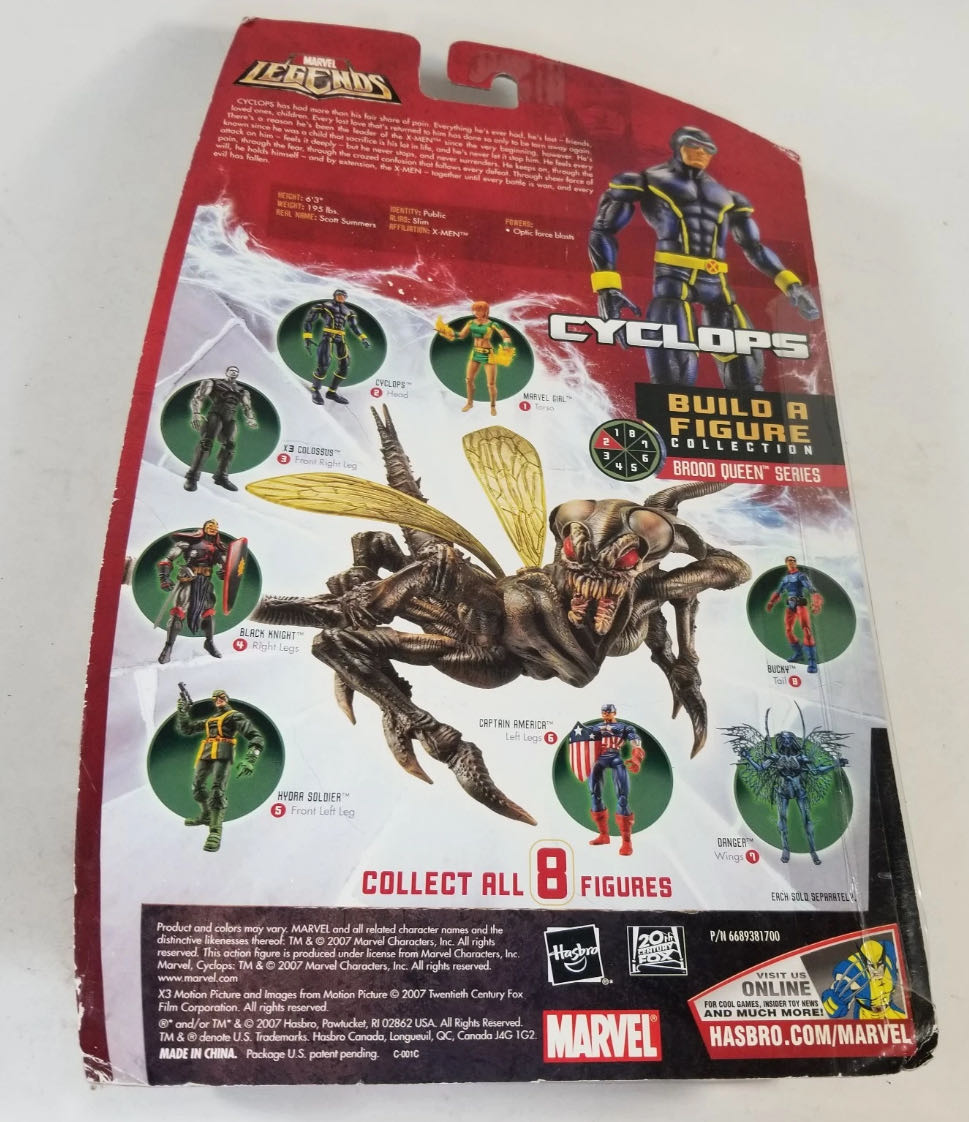 Marvel Legends Brood Queen BAF Cyclops - Marvel Legends (Marvel (X-men)) action figure collectible [Barcode 653569254232] - Main Image 4