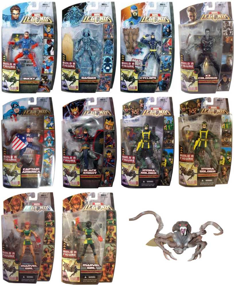 Marvel Legends Brood Queen BAF Colossus X3 - Hasbro (Marvel Legend Series) action figure collectible [Barcode 653569254287] - Main Image 4