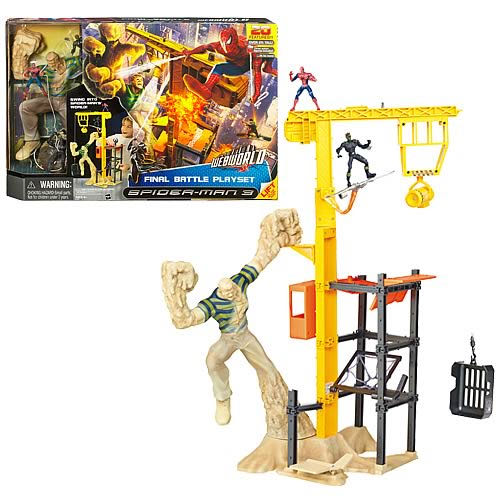 Spider-Man 3 Final Battle Playset  action figure collectible [Barcode 653569254348] - Main Image 3