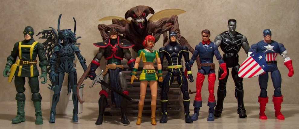 Marvel Legends Brood Queen BAF Hydra Soldier (Open Mouth Variant)  - Hasbro - Marvel (Marvel: Legends: 6”) action figure collectible [Barcode 653569254973] - Main Image 4