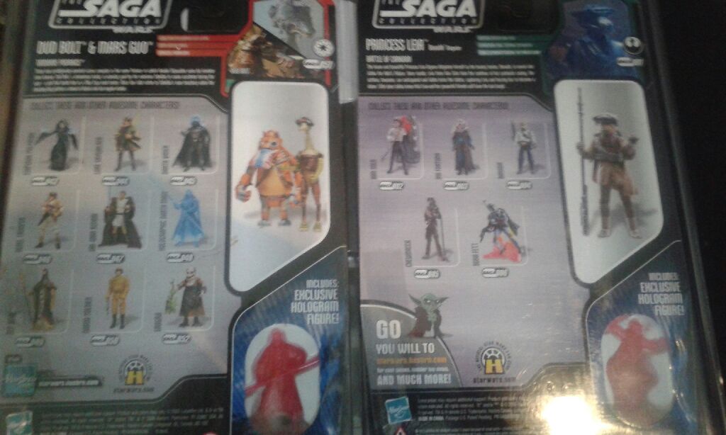 Star Wars Special Value Double Pack Princess Leia Boushh Disguise with Dud Bolt and Mars Guo - Hasbro action figure collectible [Barcode 653569254980] - Main Image 2