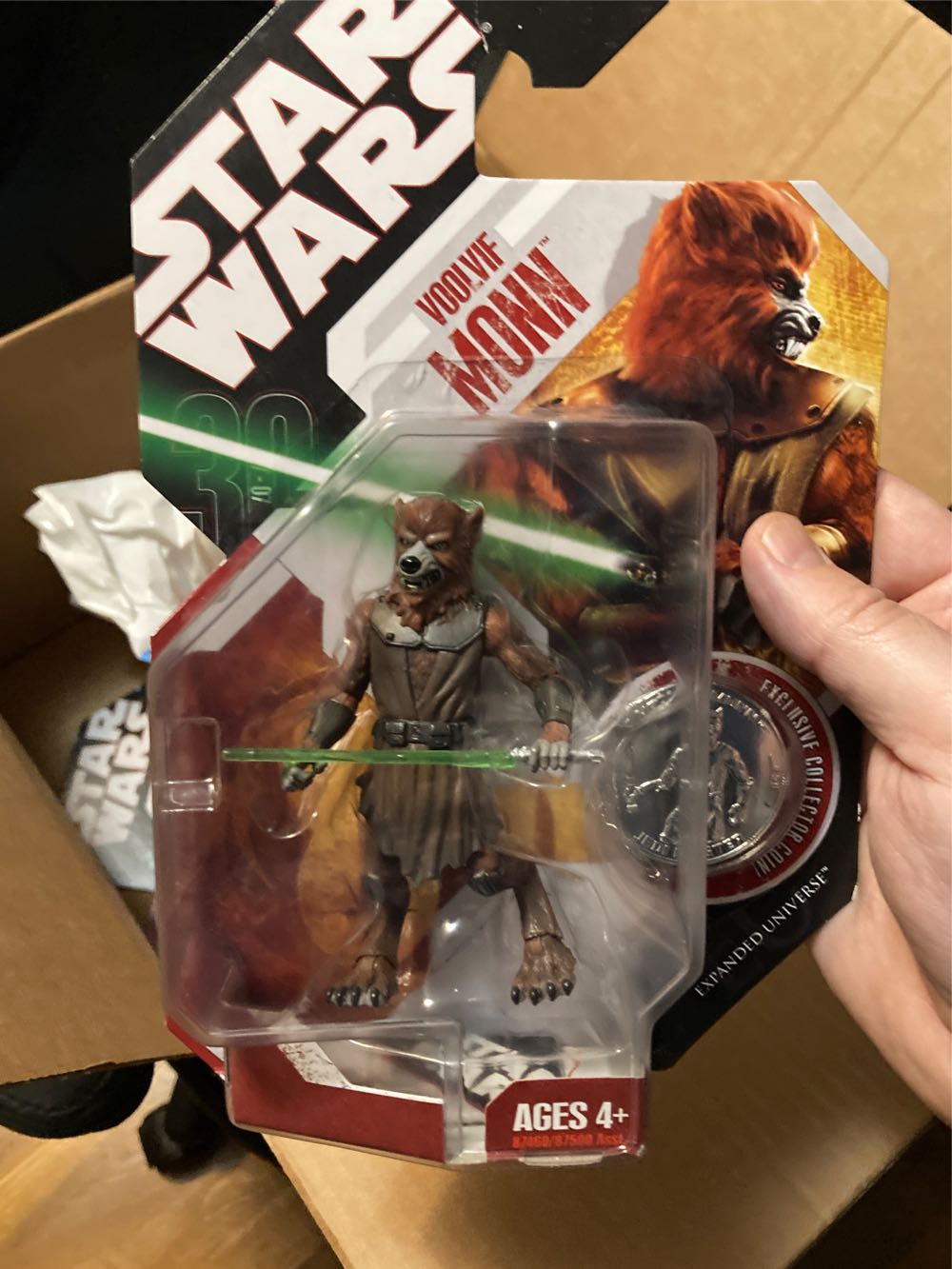 30th - Voolvif Monn - Hasbro (Collector Coin) action figure collectible [Barcode 653569257035] - Main Image 4