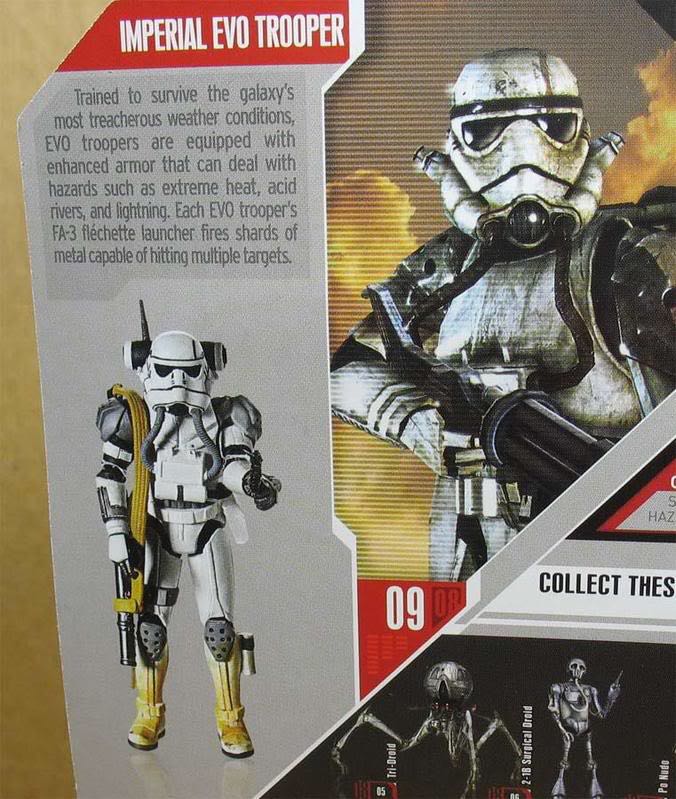 Imperial EVO Trooper - Hasbro (The 30th Anniversary Collection (2008)) action figure collectible [Barcode 653569257110] - Main Image 2