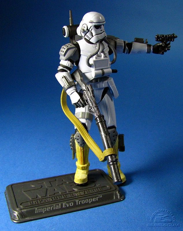 Imperial EVO Trooper - Hasbro (The 30th Anniversary Collection (2008)) action figure collectible [Barcode 653569257110] - Main Image 3