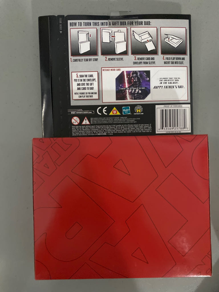 I Am Your Father’s Day Gift 2 Pack - Star Wars - Hasbro (Star Wars) action figure collectible [Barcode 653569257882] - Main Image 2