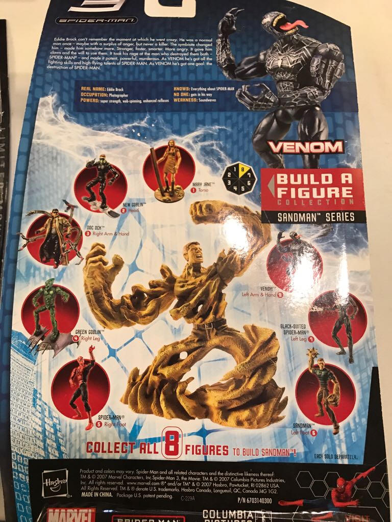 Venom - Marvel Legends (Marvel (Spider-Man Movies - Raimi)) action figure collectible [Barcode 653569258254] - Main Image 2