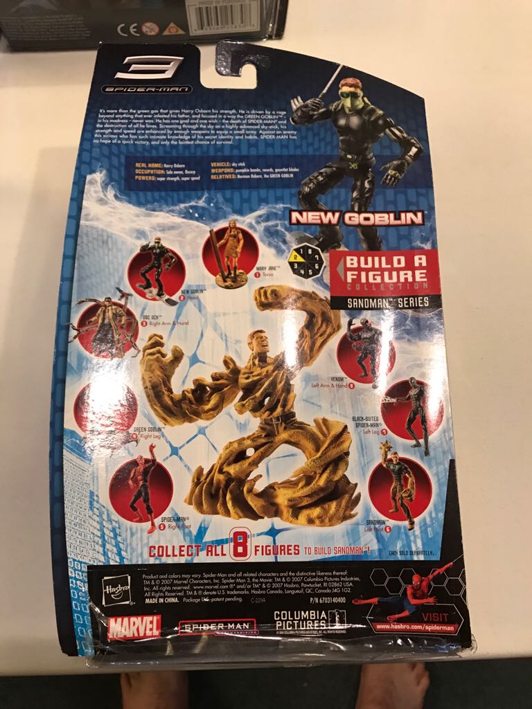 *sell* New Goblin - Marvel Legends (Marvel (Spider-Man Movies - Raimi)) action figure collectible [Barcode 653569258261] - Main Image 2