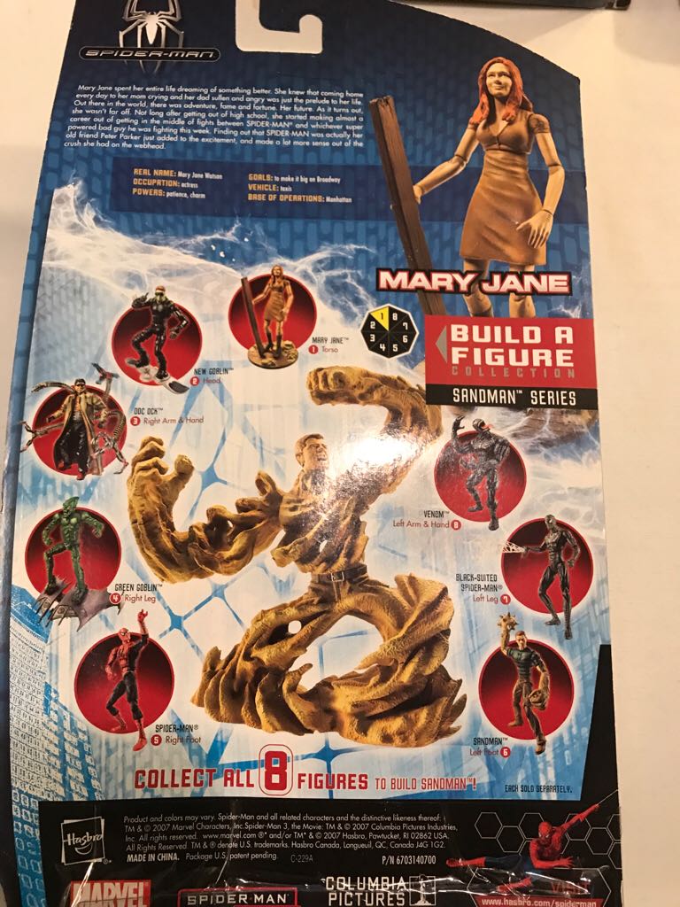 Mary Jane - Hasbro (Spider-man 3) action figure collectible [Barcode 653569258292] - Main Image 2