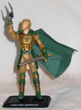 Serpentor - Cobra Emperor - Hasbro (G.I. Joe: 25th Anniversary) action figure collectible [Barcode 653569259794] - Main Image 2