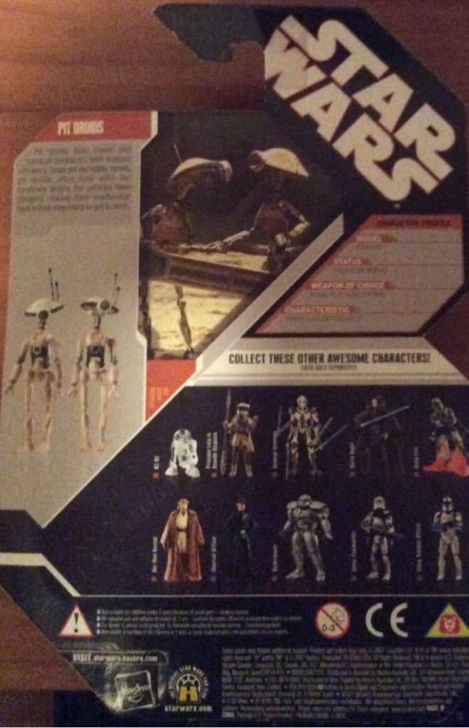 Pit Droids (Episode I) [White With Power Converter] - Hasbro (The 30th Anniversary Collection (Saga Legends)) action figure collectible [Barcode 653569261278] - Main Image 2