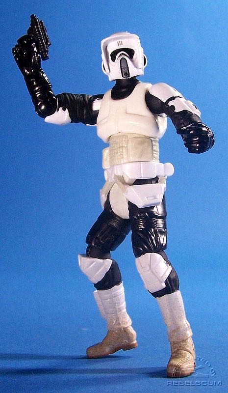 Biker Scout - Hasbro (Saga Legends) (Star Wars) action figure collectible [Barcode 653569261285] - Main Image 3