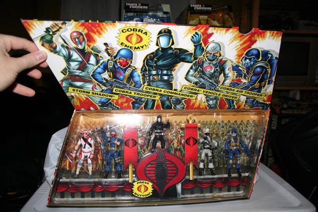 G.I. Joe 25th Anniversary: Cobra Legions Set - Hasbro (G.I. Joe 25th Anniversary) action figure collectible [Barcode 653569262473] - Main Image 1
