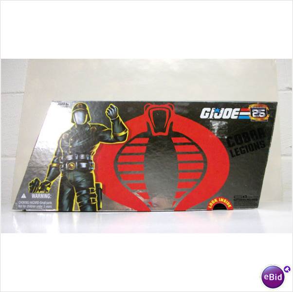 G.I. Joe 25th Anniversary: Cobra Legions Set - Hasbro (G.I. Joe 25th Anniversary) action figure collectible [Barcode 653569262473] - Main Image 2
