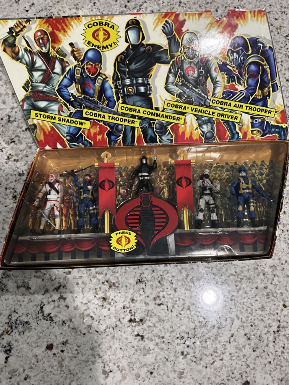 G.I. Joe 25th Anniversary: Cobra Legions Set - Hasbro (G.I. Joe 25th Anniversary) action figure collectible [Barcode 653569262473] - Main Image 4