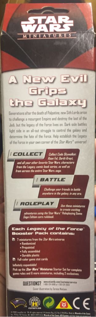 Boba Fett - Legacy Of The Force Booster Pack - Hasbro (Star Wars - Legacy Of The Force) action figure collectible [Barcode 653569263722] - Main Image 2