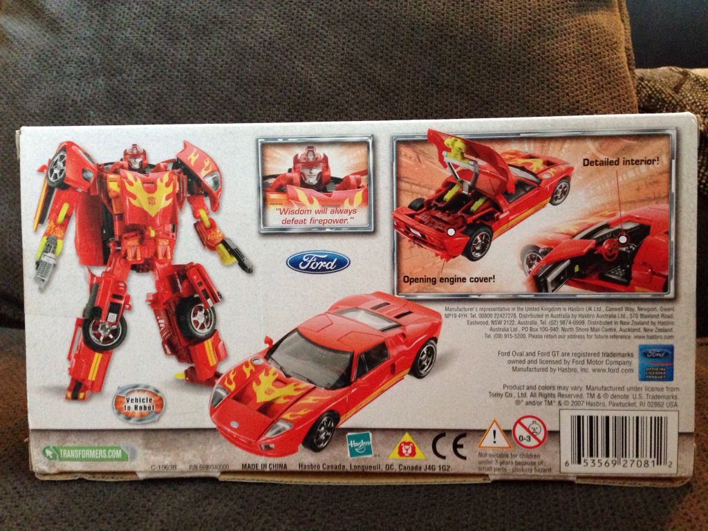 Transformers - Alternators: Rodimus - Hasbro (Transformers Alternators) action figure collectible [Barcode 653569270812] - Main Image 2