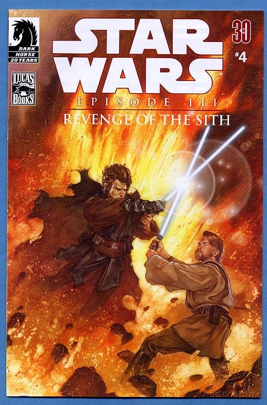 Comic Pack:  Obi-Wan Kenobi & Bail Organa (Revenge Of The Sith #4) - Hasbro (The 30th Anniversary Collection (Comic Packs)(Exclusives)) action figure collectible [Barcode 653569270904] - Main Image 3