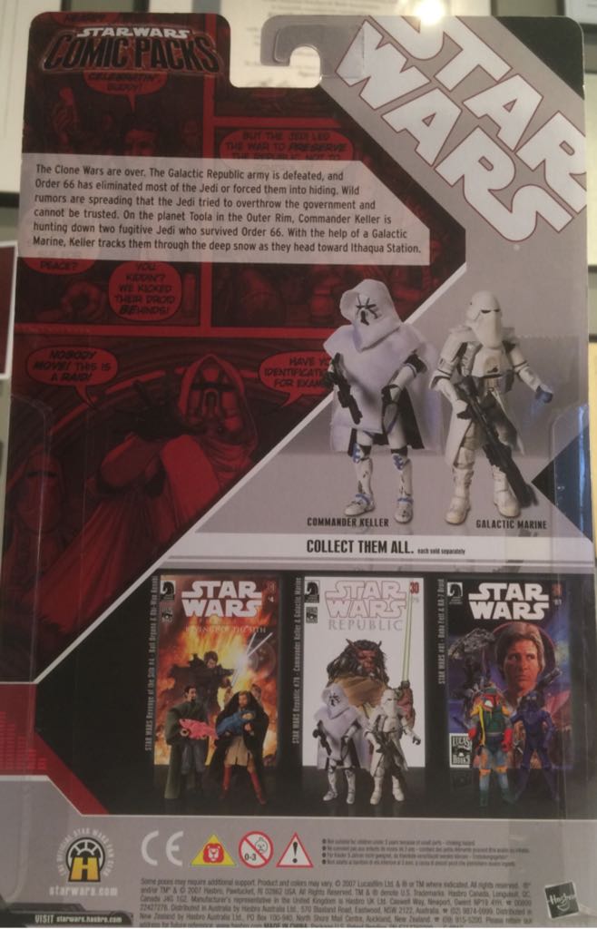 Star Wars Comic Packs - Hasbro (Star Wars: Comic Packs) action figure collectible [Barcode 653569270911] - Main Image 2