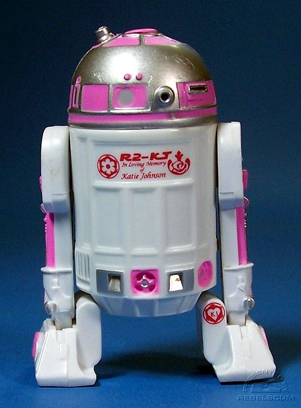 R2-KT - Star Wars San Diego ComicCon/Make A Wish - Hasbro (Star Wars) action figure collectible [Barcode 653569272731] - Main Image 3