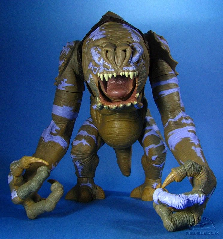 Battle Pack 30Th Anniversary The force unleashed  Battle Rancor with Felucian Rider & Saddle - Hasbro (The Force Unleashed) action figure collectible [Barcode 653569281351] - Main Image 3