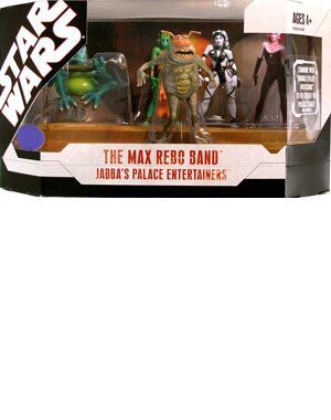 The Max Rebo Band - Jabba’s Palace Entertainers - Hasbro (Star Wars - 30th Anniversary Collection) action figure collectible [Barcode 653569281382] - Main Image 2