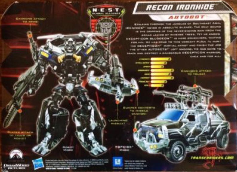 Off-Road Ironhide - Hasbro (Transformers Allspark Power) action figure collectible [Barcode 653569289111] - Main Image 2