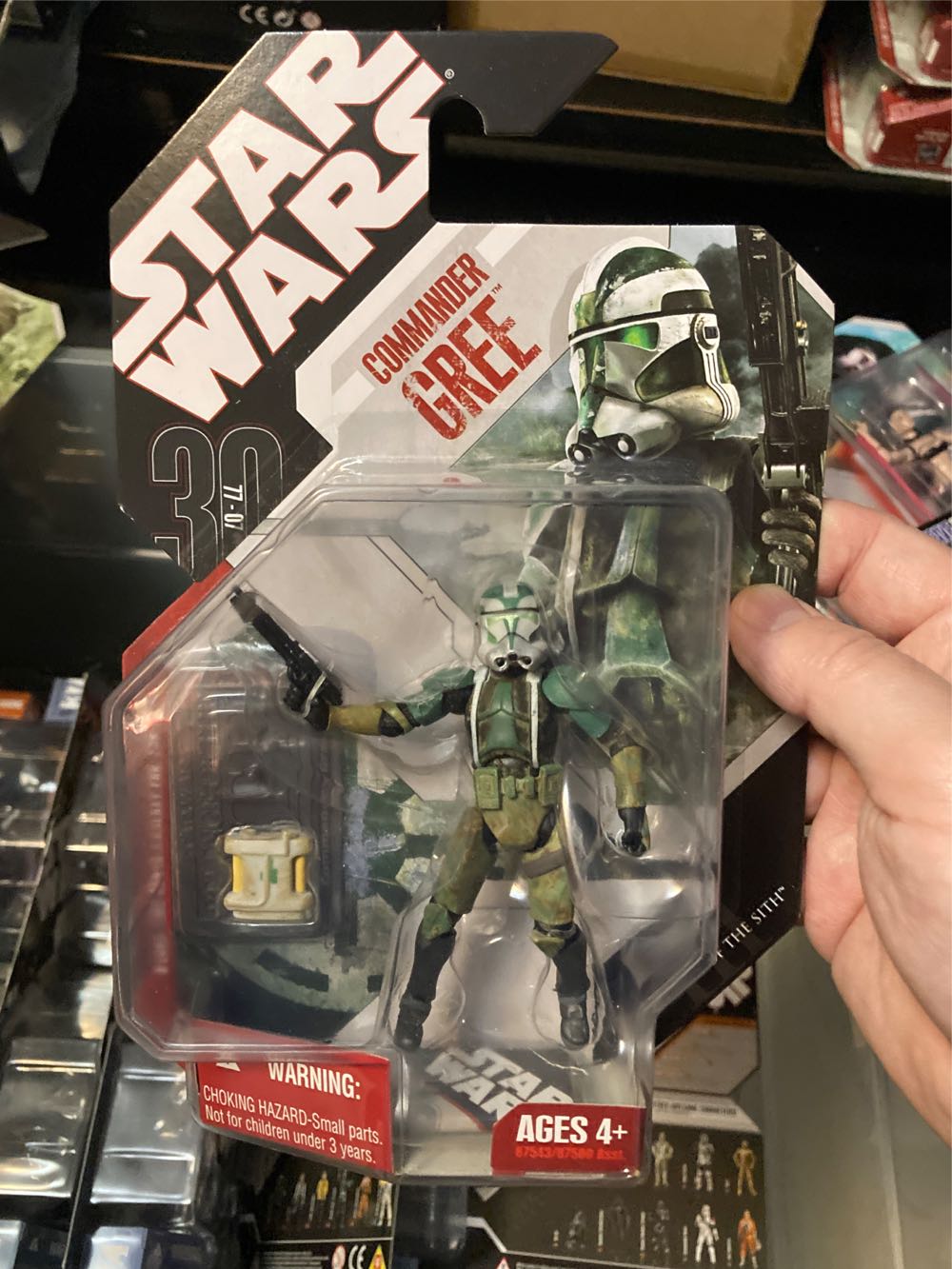 Commander Gree - Hasbro (The 30th Anniversary Collection (2008)) action figure collectible [Barcode 653569289722] - Main Image 4