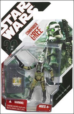 Kashyyyk Trooper - Hasbro (Star Wars: 30th Anniversary: 3”) action figure collectible [Barcode 653569289739] - Main Image 2