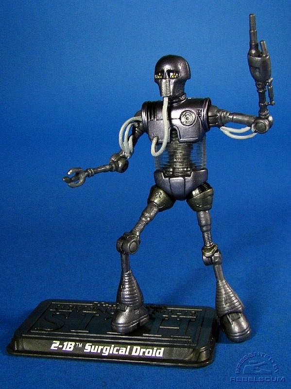 Surgical Droid 2-1B 06/08 - Hasbro (Star Wars 30th Anniversary Collection) action figure collectible [Barcode 653569289753] - Main Image 3
