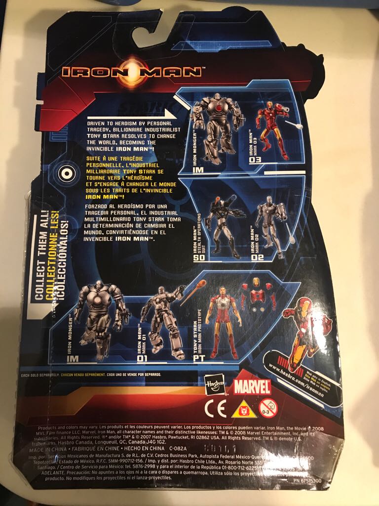 Iron Man Movie - Iron Monger - Hasbro (Marvel: Iron Man: 6”) action figure collectible [Barcode 653569290582] - Main Image 2