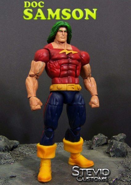 Doc Samson - Hasbro (Marvel Legends Fin Fang Foom BAF Series) action figure collectible [Barcode 653569291497] - Main Image 3